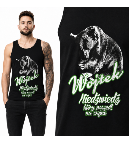 tank-top patriotyczny  NIEDŹWIEDŹ WOJTEK